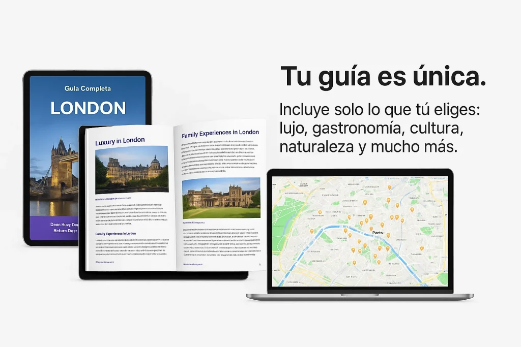 Ejemplo de guía turística personalizada generada con IA en Paffing.com Cómo organizar un viaje con inteligencia artificial con Paffing.com