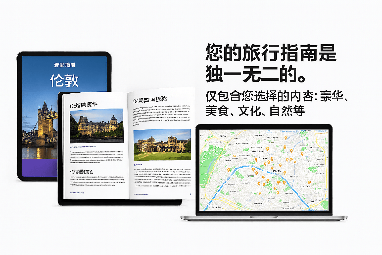 Paffing 人工智慧旅遊指南：專屬行程 PDF 與互動地圖，依照你的興趣量身打造
