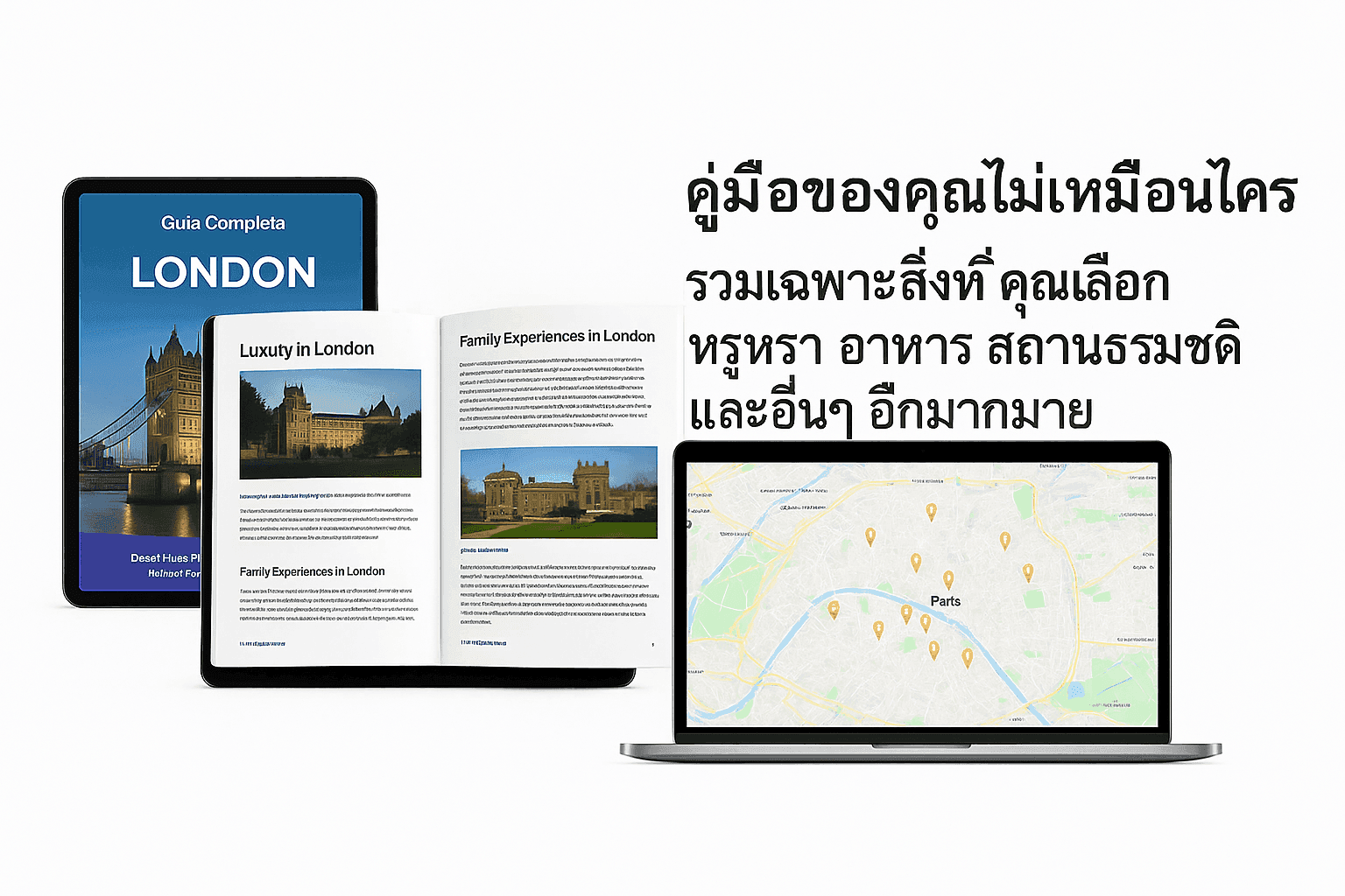 คู่มือท่องเที่ยว Paffing ด้วย AI: แผนการเดินทาง PDF ส่วนบุคคลและแผนที่เชิงโต้ตอบ